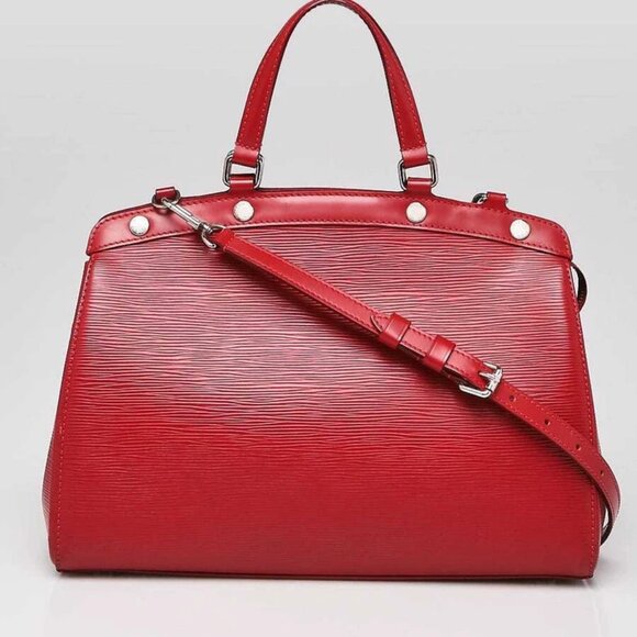 Louis Vuitton Carmine Epi Leather Brea MM Bag - Picture 1 of 12